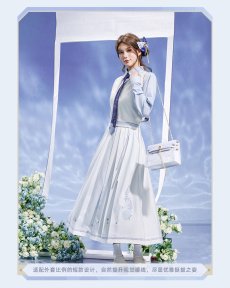 画像5: 【原神 199pt】原神　神里綾人イメージ　ショートニットベスト　特典アクスタ付き【予約2026年1月上旬】 (5)