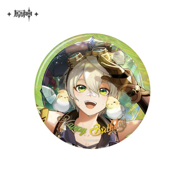 原神 15pt】原神 命定の日 2025生誕祭 缶バッジ Vol.1 - HAKUTEA
