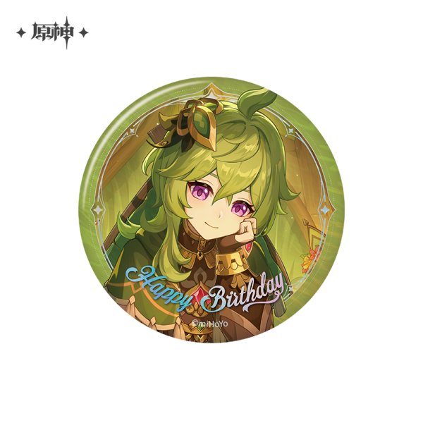原神 命定の日 2025生誕祭 缶バッジ Vol.1 - HAKUTEA