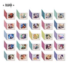 画像1: 【原神 34pt】原神　命定の日　2025生誕祭　めくる色紙【予約12月中旬】 (1)