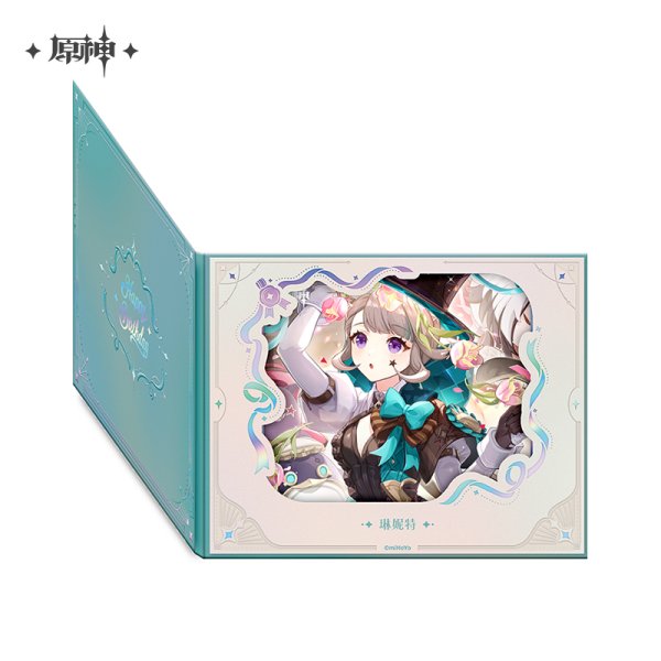 原神 34pt】原神 命定の日 2025生誕祭 めくる色紙 Vol.1 - HAKUTEA