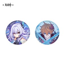 画像1: 【原神 15pt】原神　絵影旅記　缶バッジ【予約2026年1月】 (1)