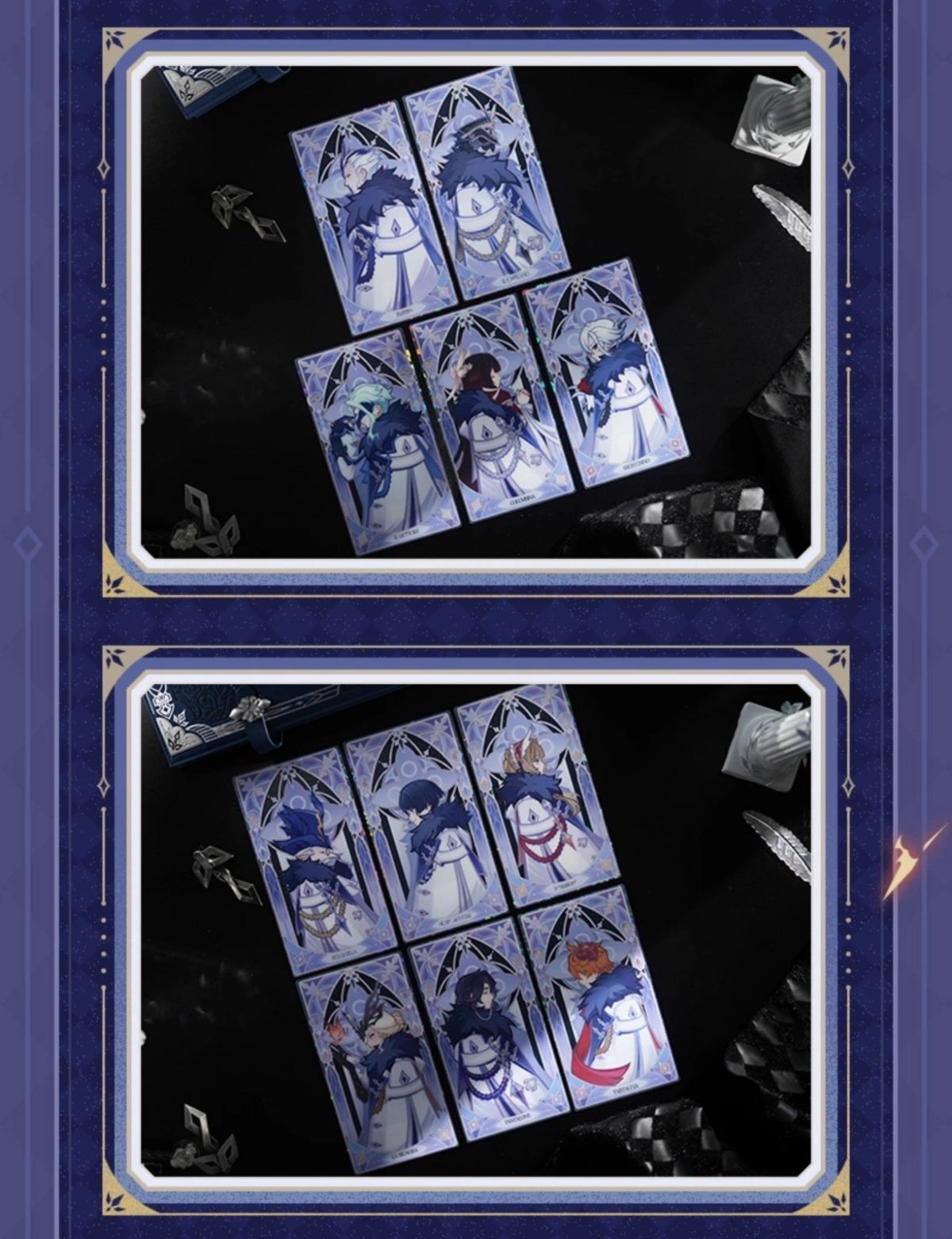 画像11: 【原神 299pt】原神 ファトゥス・霜痕と権焔 手帳セット【予約2026年1月下旬】 (11)