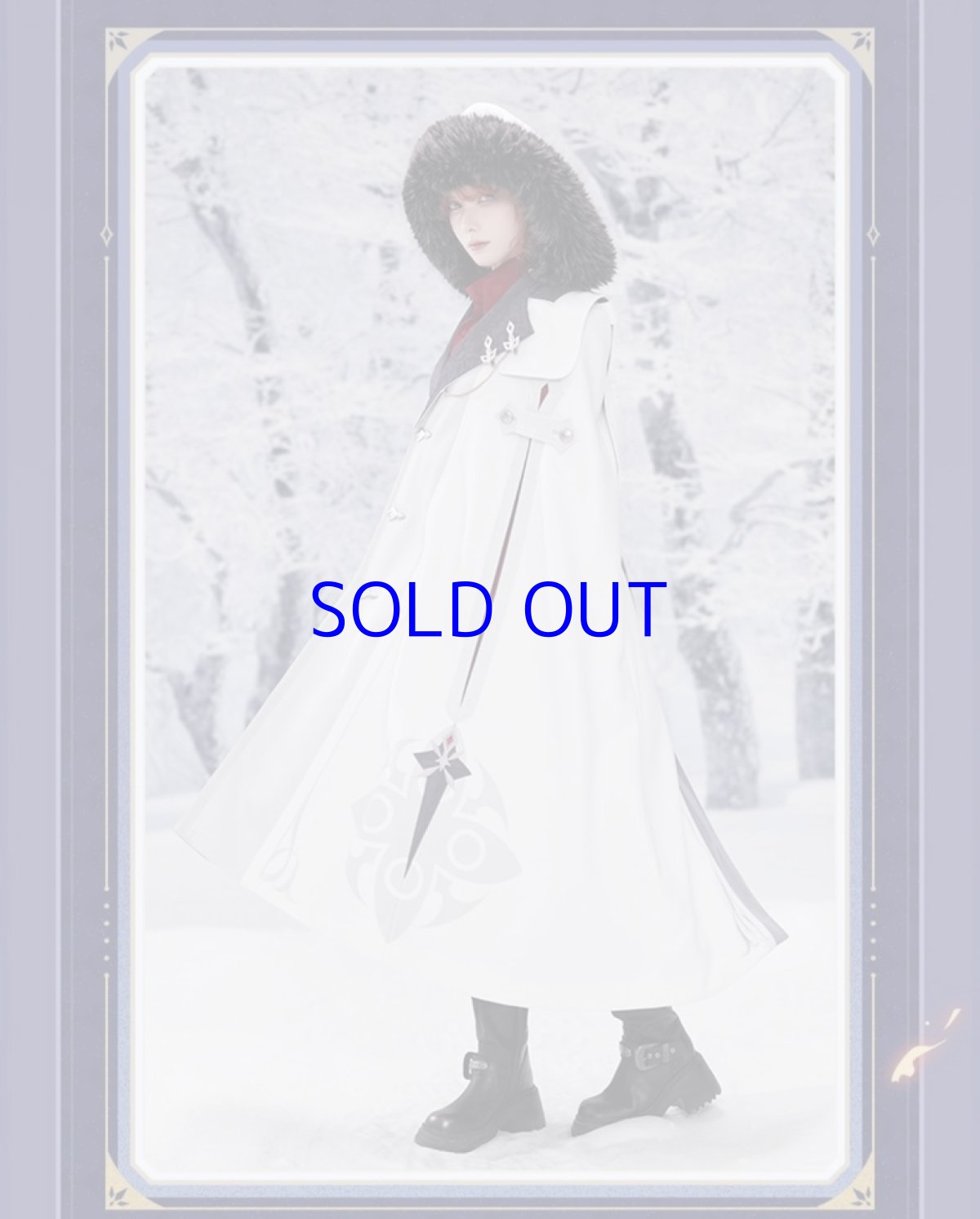 画像10: 原神 ファトゥス・霜痕と権焔 マント【期間限定】【予約2026年6月中旬】 (10)