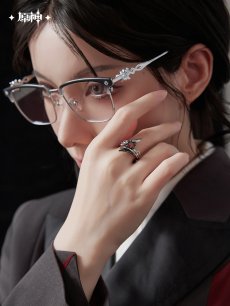 画像1: 原神　ファトゥス・霜痕と権焔　伊達メガネセット（4種類） (1)