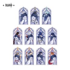 画像4: 【原神 39pt】原神　ファトゥス・霜痕と権焔　アクリルスタンド　ランダム単品【予約12月上旬】 (4)