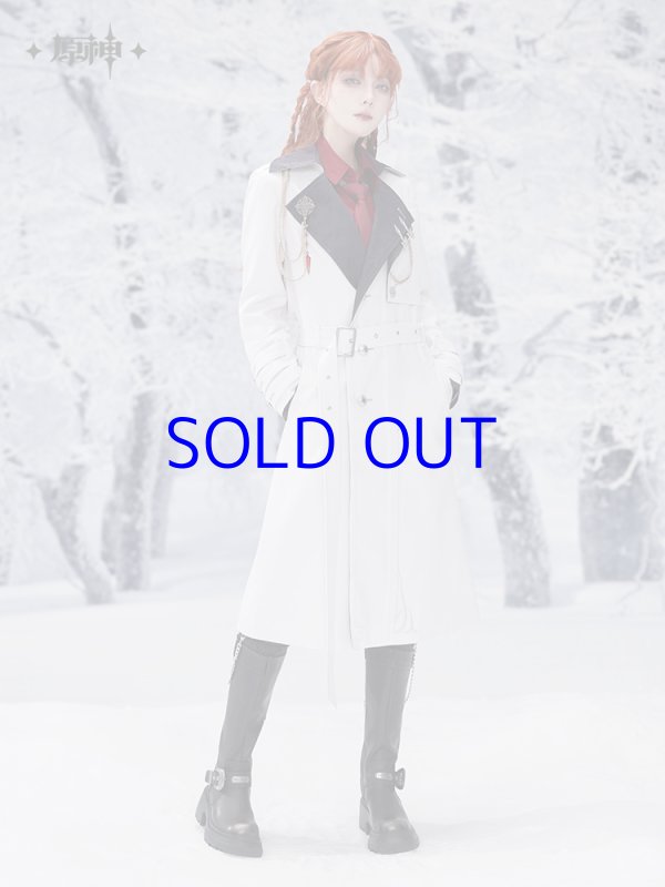 【原神】公式正規品　未開封　執行官　コート　ブローチ　セット　限定25日まで 原神 miHoYo 霜痕与権焰シリーズ ブローチセット（予約販売