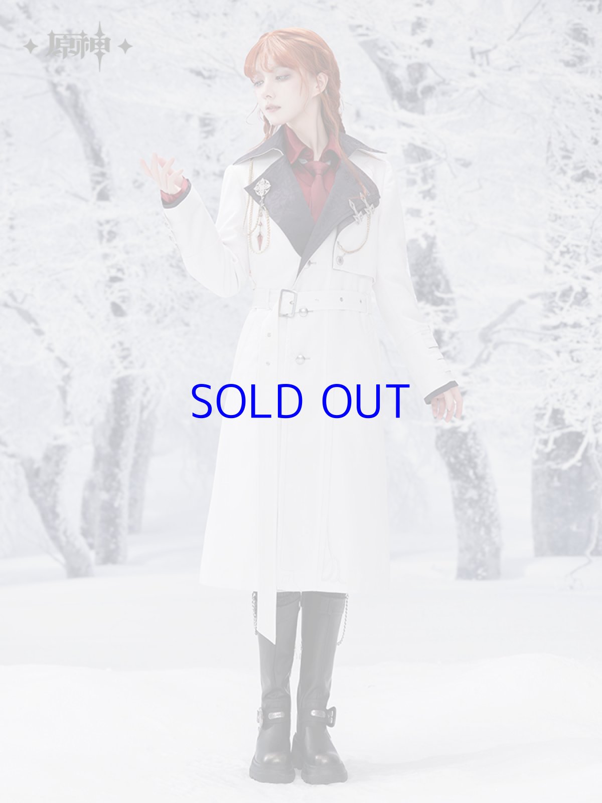 画像3: 原神　ファトゥス・霜痕と権焔　コート【期間限定】【予約2026年6月中旬】 (3)