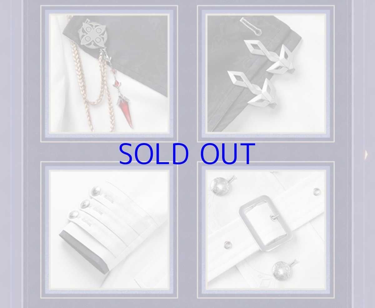 画像10: 原神　ファトゥス・霜痕と権焔　コート【期間限定】【予約2026年6月中旬】 (10)