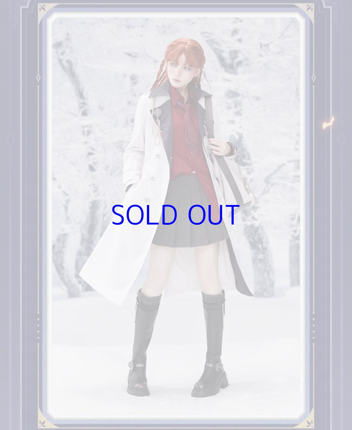 画像8: 原神　ファトゥス・霜痕と権焔　コート【期間限定】【予約2026年6月中旬】 (8)