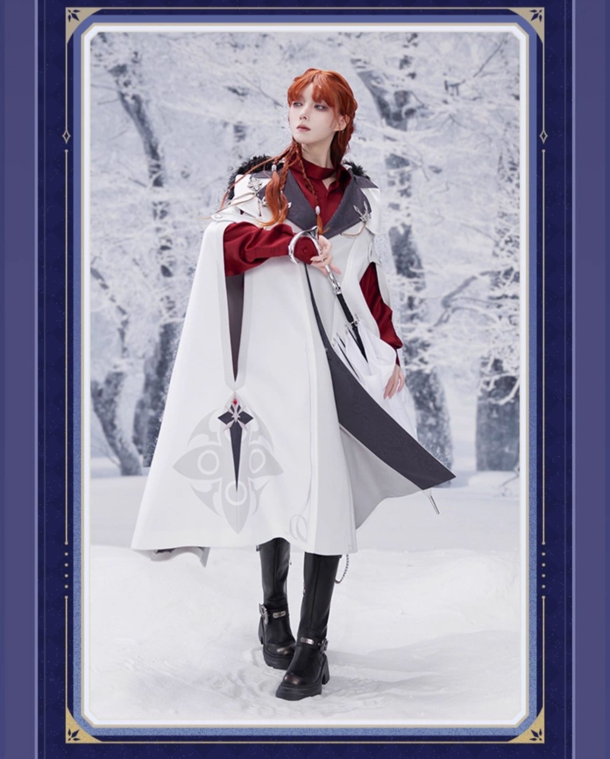 画像8: 原神 ファトゥス・霜痕と権焔 長傘【予約2026年3月中旬】 (8)