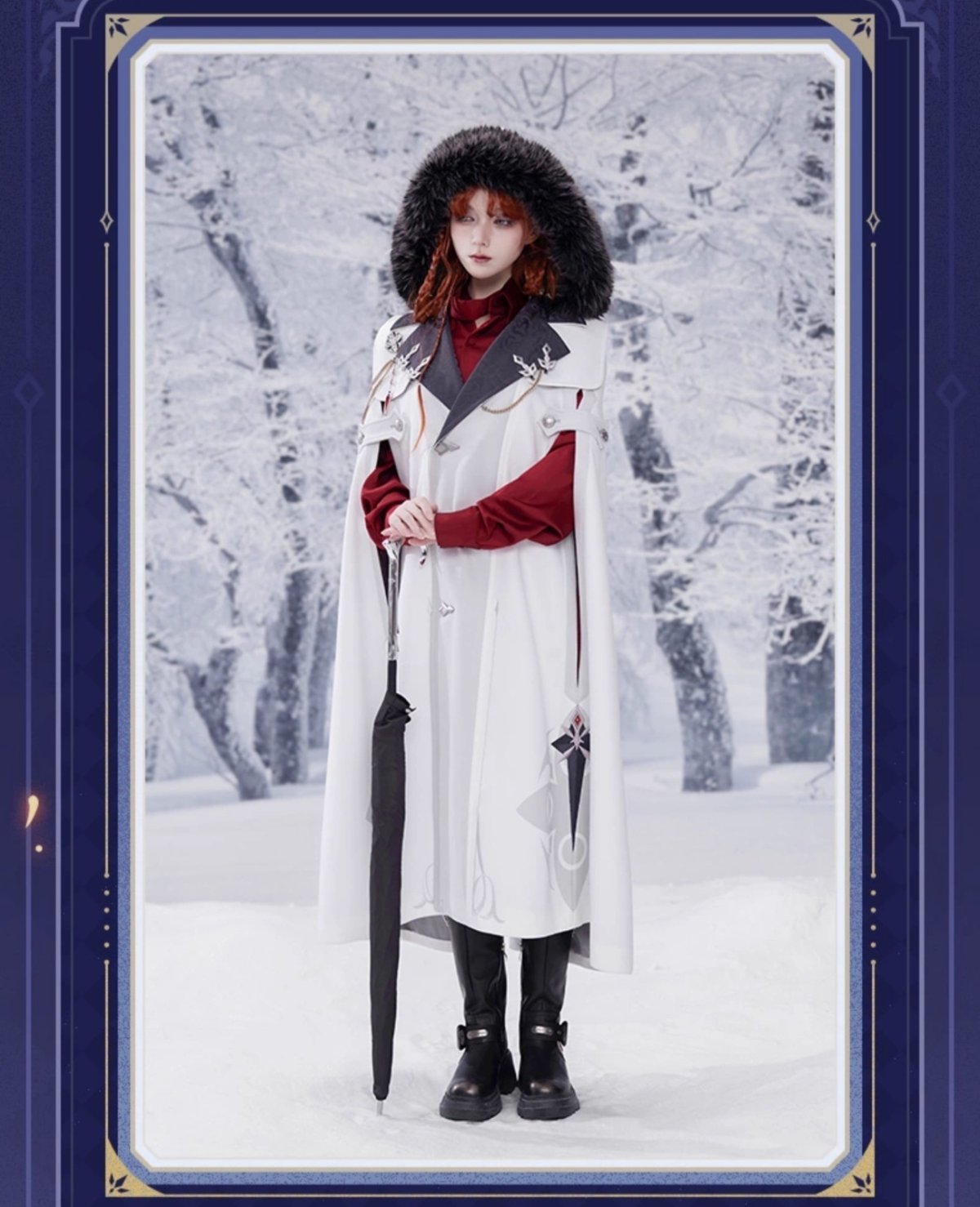 画像9: 原神 ファトゥス・霜痕と権焔 長傘【予約2026年3月中旬】 (9)