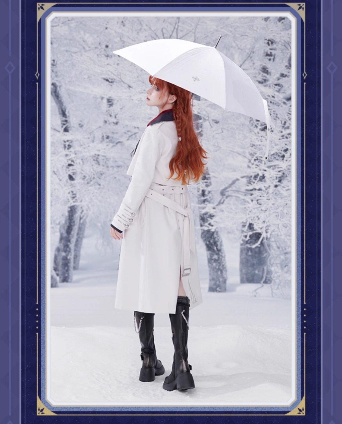 画像10: 原神 ファトゥス・霜痕と権焔 長傘【予約2026年3月中旬】 (10)