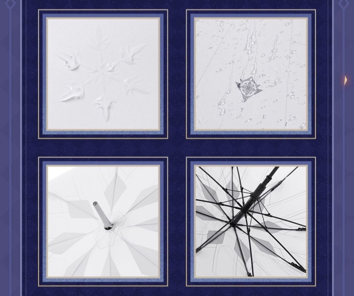 画像13: 原神 ファトゥス・霜痕と権焔 長傘【予約2026年3月中旬】 (13)