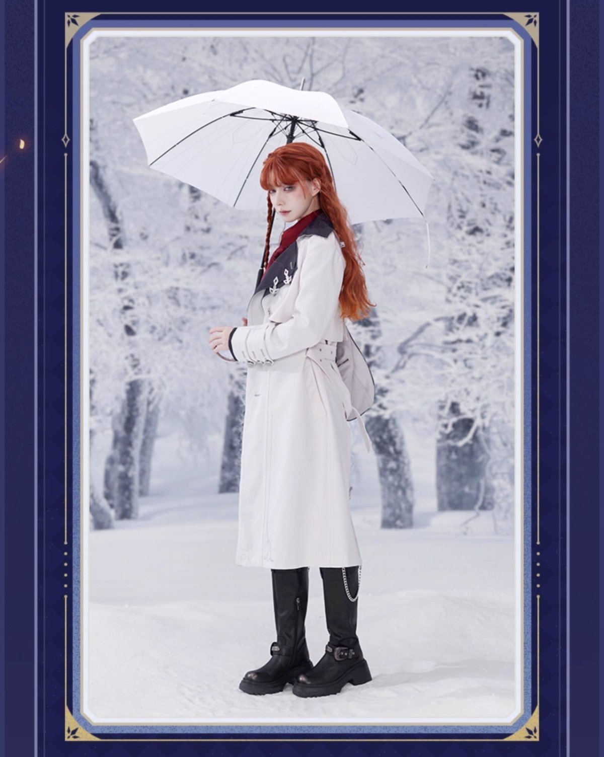 画像7: 原神 ファトゥス・霜痕と権焔 長傘【予約2026年3月中旬】 (7)