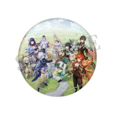 画像1: 原神　Weiboコラボ　五周年記念　BIG缶バッジ【予約2026年2月上旬】 (1)