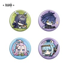 画像1: 【原神 12pt】原神　ナド・クライ　ちびキャラ　缶バッジ【予約2026年2月中旬】 (1)