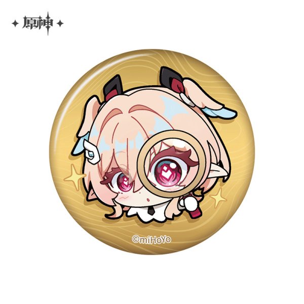 か*め様 クラウドナインコラボ 缶バッジ・ピンバッジ【吉乃】 原神 ナド・クライ ちびキャラ 缶バッジ - HAKUTEA