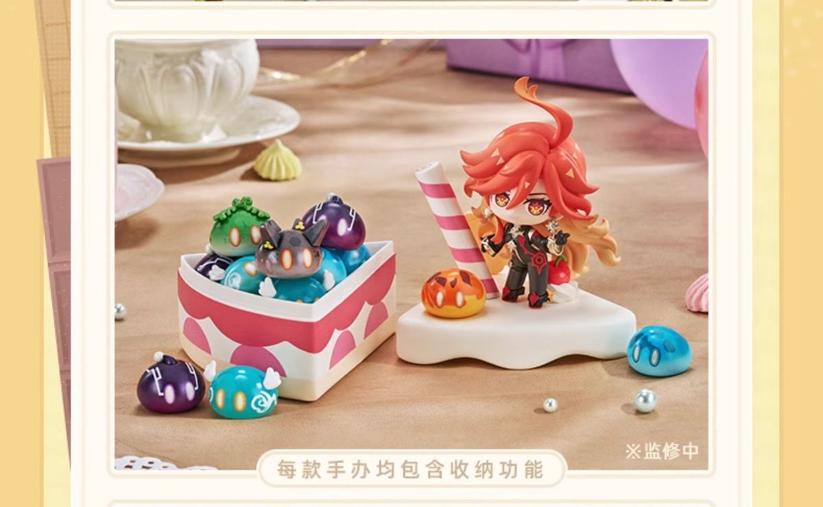 画像7: 【原神 1499pt】原神　奇旅パーティー　ミニフィギュア　6点セット　特典カード付き【予約2026年7月下旬】 (7)