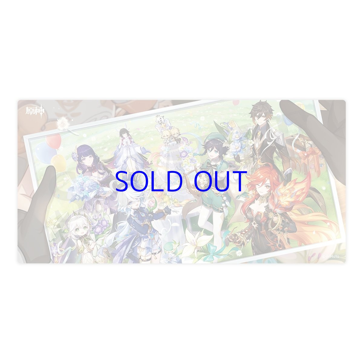 画像1: 原神　Weiboコラボ　五周年記念　マウスバンド【予約2026年2月上旬】 (1)