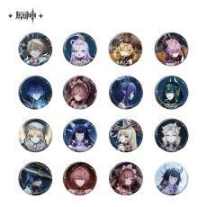 画像1: 【原神 15pt】原神　月夜の叙事詩　缶バッジ　ランダム単品【予約2026年2月】 (1)