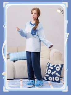 画像11: 【原神 329pt】原神 ヌヴィレットイメージ ルームウェアセット【予約2026年3月中旬】 (11)