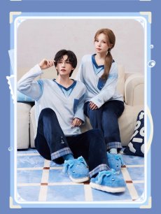 画像12: 【原神 329pt】原神 ヌヴィレットイメージ ルームウェアセット【予約2026年3月中旬】 (12)