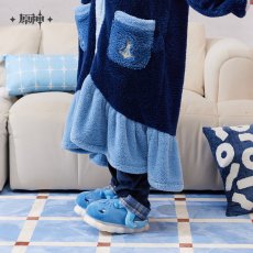 画像5: 【原神 98pt】原神 ヌヴィレットイメージ ルームシューズ【予約2026年3月中旬】 (5)