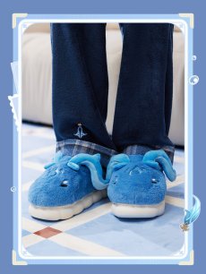 画像8: 【原神 98pt】原神 ヌヴィレットイメージ ルームシューズ【予約2026年3月中旬】 (8)