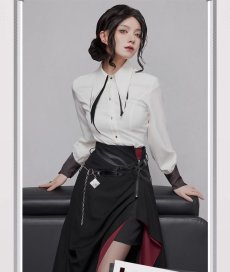 画像7: 【原神 329pt】原神　アルレッキーノイメージ　スカート　特典アクスタ付き【期間限定】【予約6月中旬】 (7)