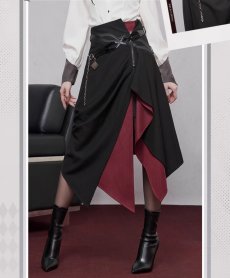 画像11: 【原神 329pt】原神　アルレッキーノイメージ　スカート　特典アクスタ付き【期間限定】【予約6月中旬】 (11)