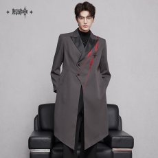 画像1: 【原神 549pt】原神　アルレッキーノイメージ　コート　特典アクスタ付き【期間限定】【予約6月中旬】 (1)