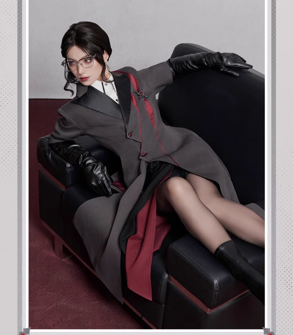 画像9: 【原神 549pt】原神　アルレッキーノイメージ　コート　特典アクスタ付き【期間限定】【予約6月中旬】 (9)