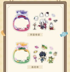 画像2: 【原神 24pt】原神 幽夜綺想 シールセット【予約2026年3月中旬】 (2)