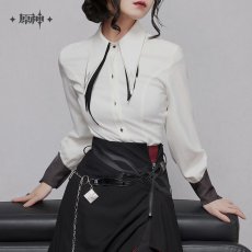 画像4: 【原神 329pt】原神　アルレッキーノイメージ　シャツ　特典アクスタ付き【期間限定】【予約6月中旬】 (4)