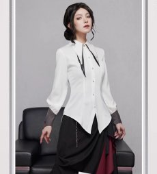 画像8: 【原神 329pt】原神　アルレッキーノイメージ　シャツ　特典アクスタ付き【期間限定】【予約6月中旬】 (8)