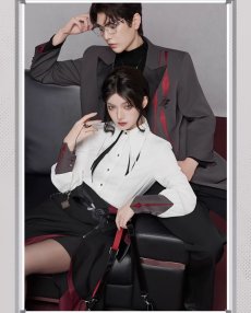 画像9: 【原神 329pt】原神　アルレッキーノイメージ　シャツ　特典アクスタ付き【期間限定】【予約6月中旬】 (9)