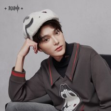 画像4: 【原神 129pt】原神　アルレッキーノイメージ　ベレー帽【予約4月下旬】 (4)