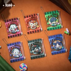 画像1: 【原神 20pt】原神 幽夜綺想 缶バッジ&フレームセット【予約2026年3月中旬】 (1)