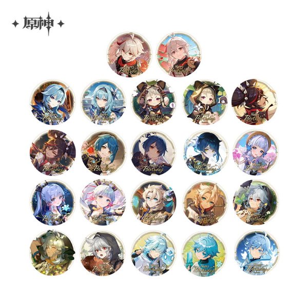 原神 命定の日 生誕祭 缶バッジ Vol.4｜HAKUTEA