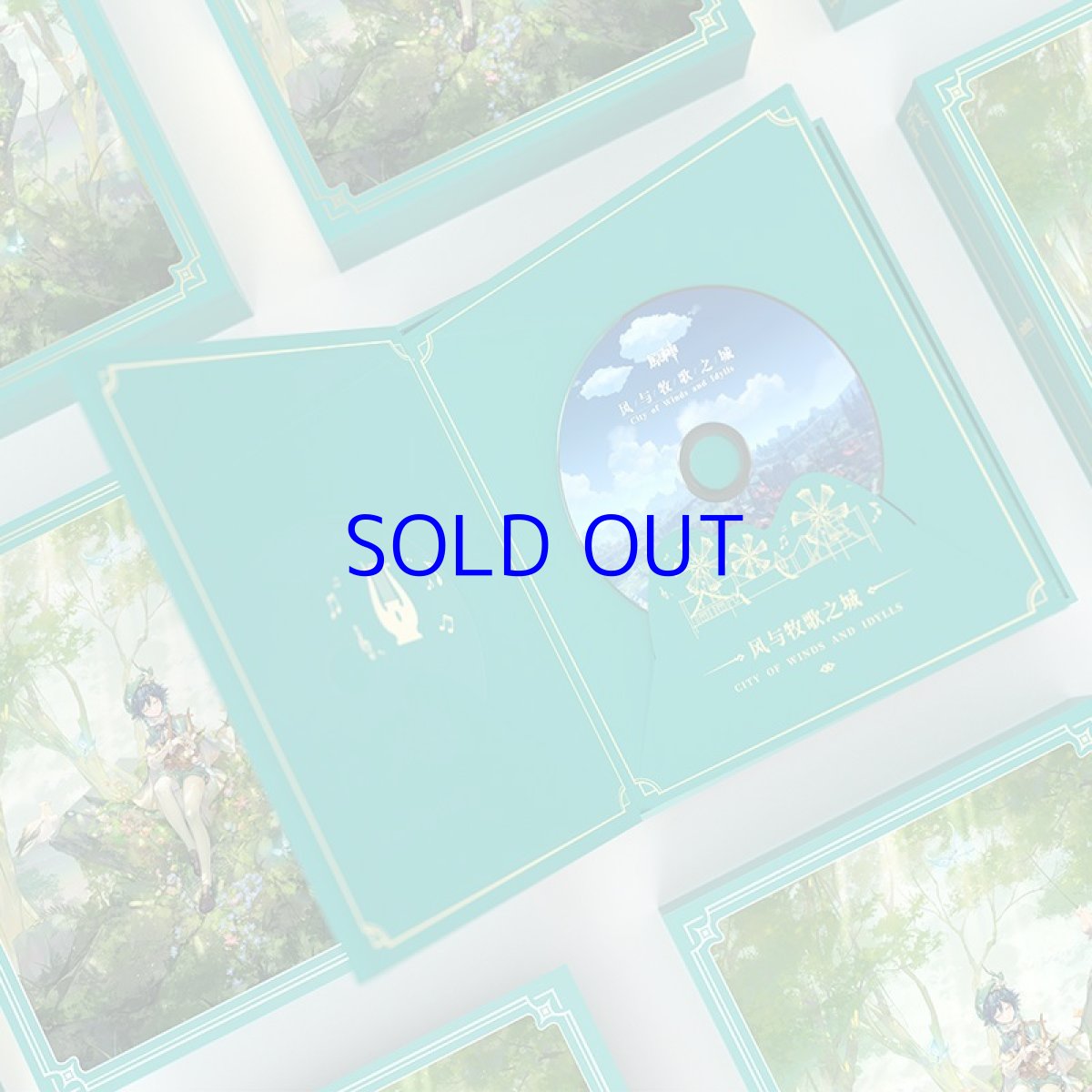 画像4: 原神　モンドOST　風と牧歌の城　CDセット　Genshin (4)
