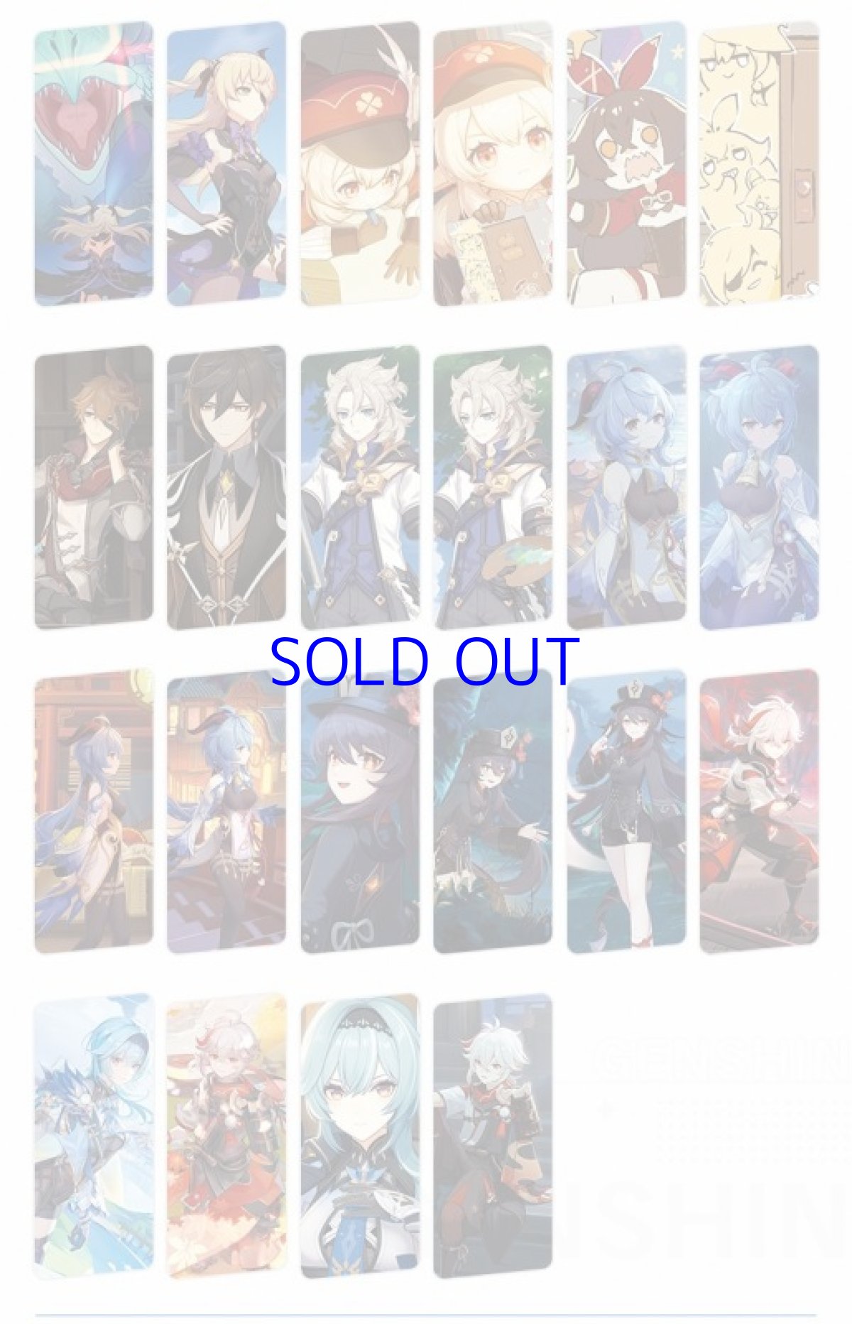 画像9: 原神　イラスト集Vol.1　特典タルタリヤ色紙、PVCカード付き　中国語簡体字版　Genshin (9)