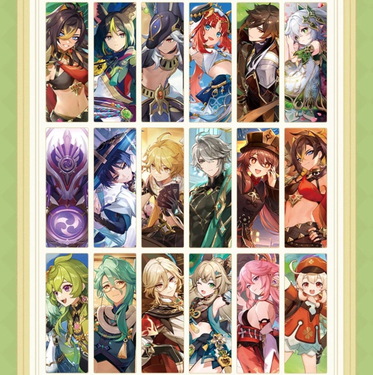 画像11: 【原神 156pt】原神　イラスト集Vol.3　特典しおり、付箋付き【中国語簡体字】 (11)