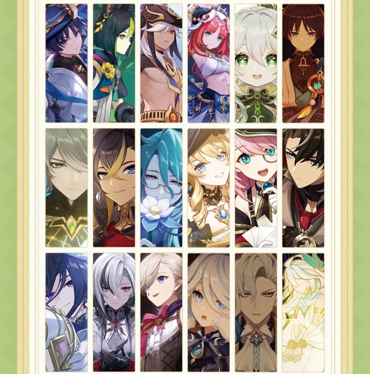 画像13: 【原神 156pt】原神　イラスト集Vol.3　特典しおり、付箋付き【中国語簡体字】 (13)