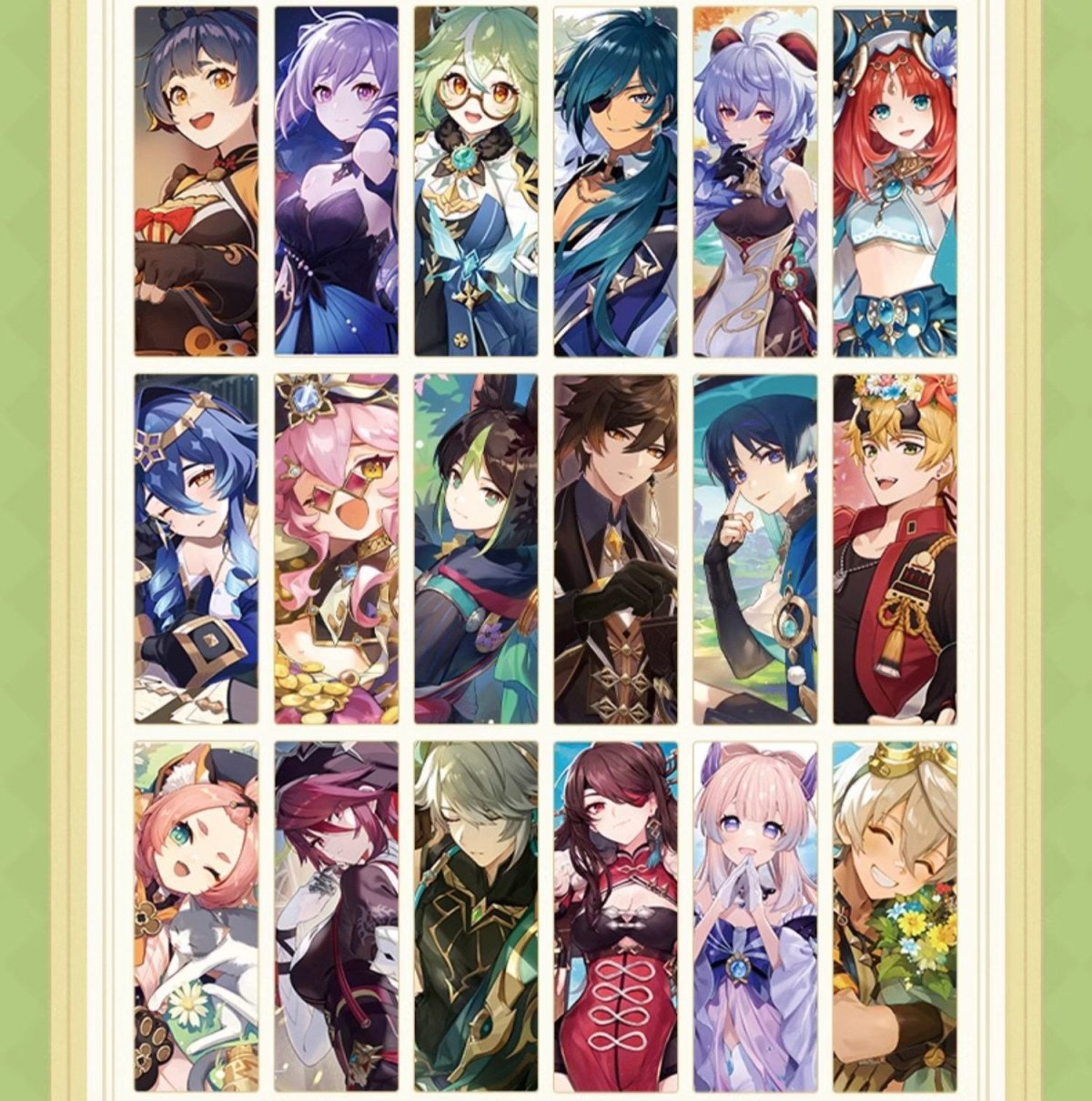 画像16: 【原神 156pt】原神　イラスト集Vol.3　特典しおり、付箋付き【中国語簡体字】 (16)