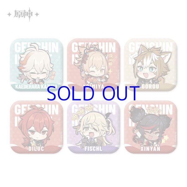 原神 コラボカフェ2022 PUレザーバッジ｜HAKUTEA