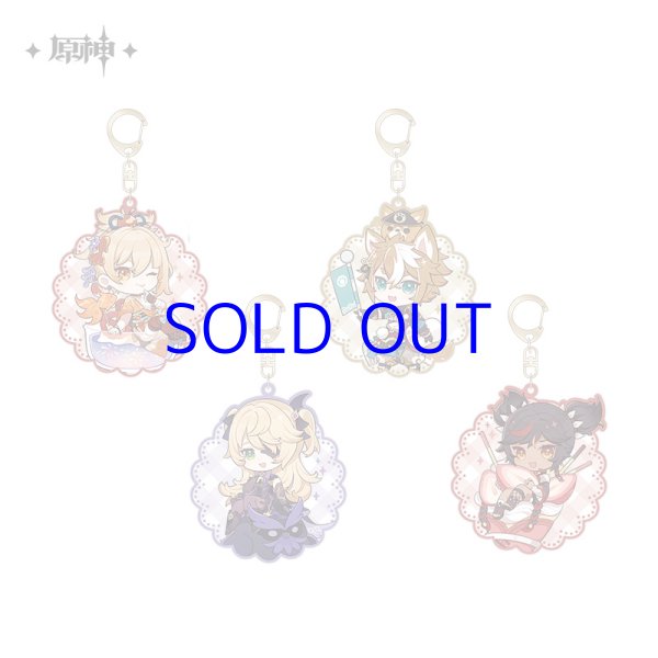 原神 コラボカフェ2022 ちびキャラアクリルキーホルダー｜HAKUTEA