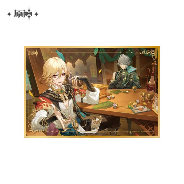 原神 カフェコラボ2023 アクリル色紙｜HAKUTEA