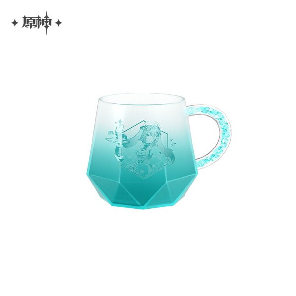 原神 カフェコラボ2023 ファルザン ガラスカップ｜HAKUTEA