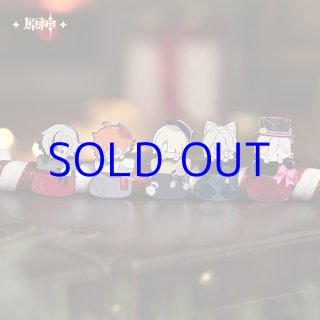 原神 絨冬暖聚クリスマス ルームソックス2足セット（5種類）【予約2025